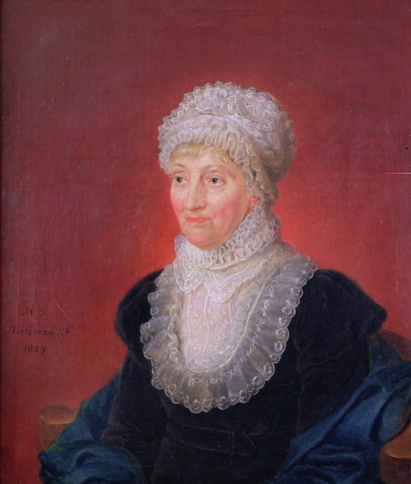 portrait de l'astronome Caroline Hershel