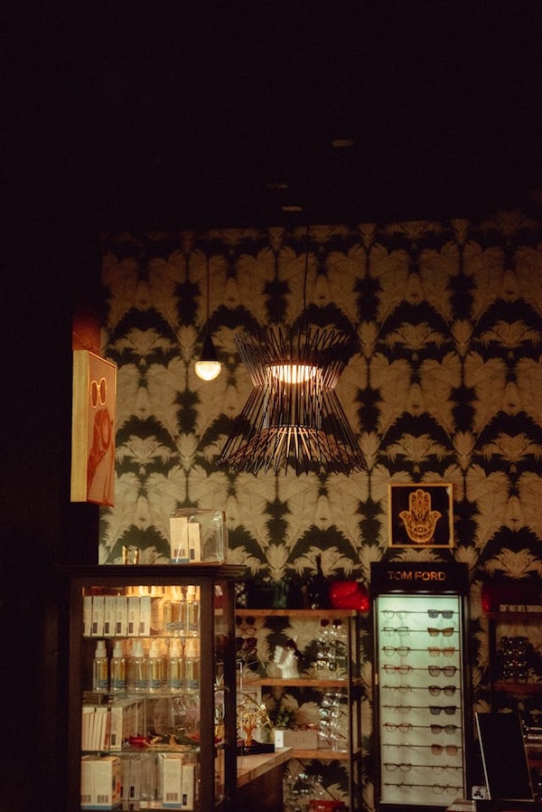 magasin d'optique vintage
